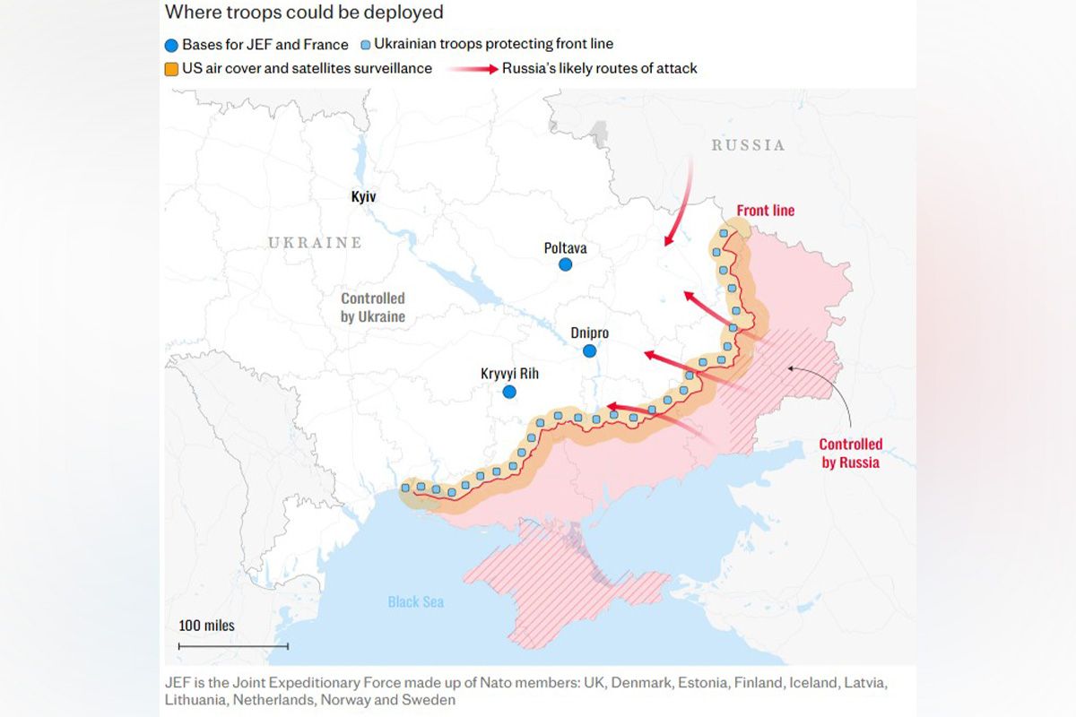 Ймовірні місця розміщення баз
