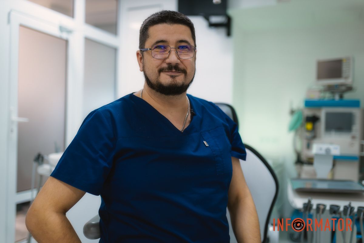 Президент Асоціації імплантологів України Євген Нєженцев