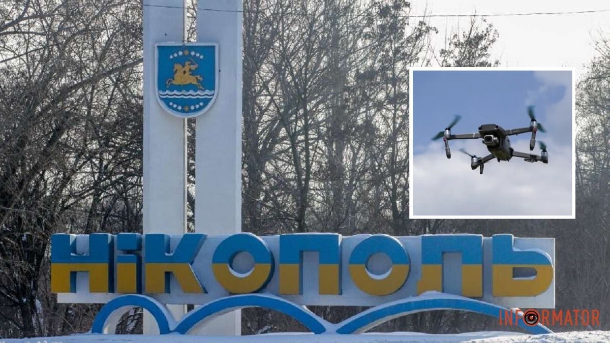 Повреждены грузовые автомобили и прицепы: армия рф ударила по Никополю дронами-камикадзе