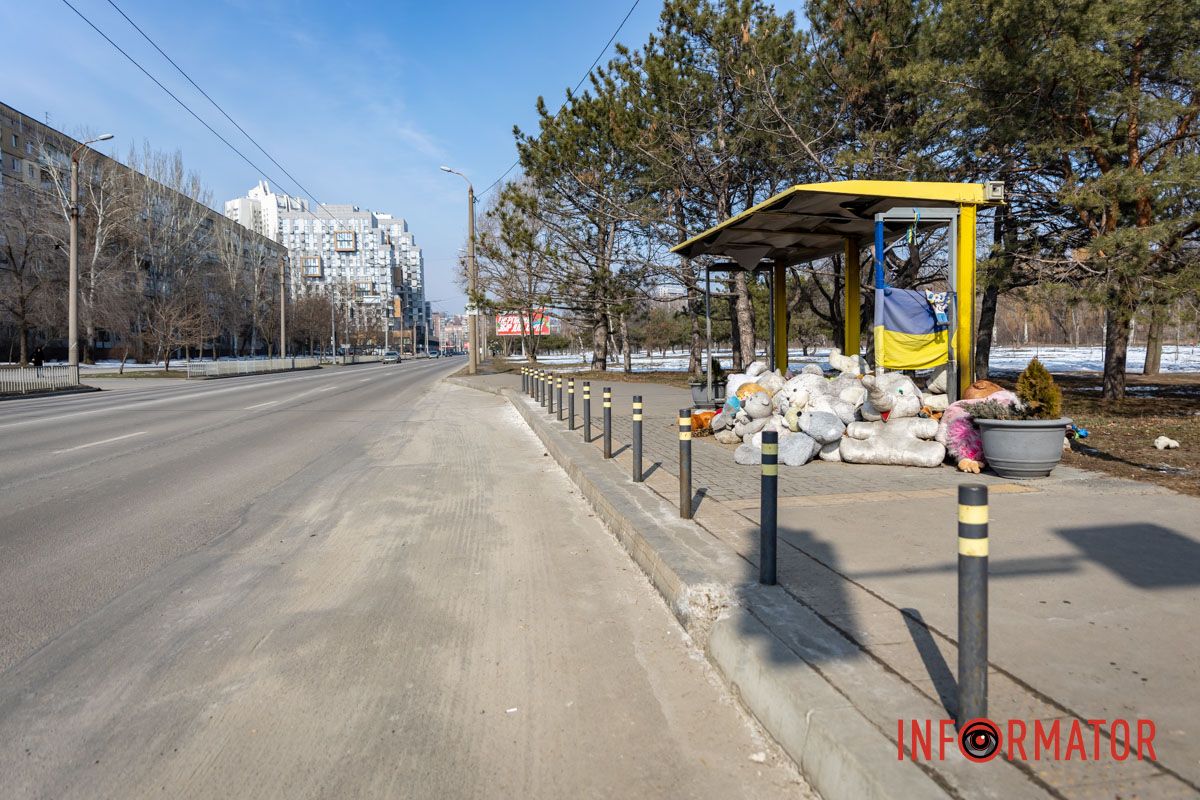 У Дніпрі зруйнували символ пам’яті про загиблих У Дніпрі зруйнували символ пам’яті про загиблих