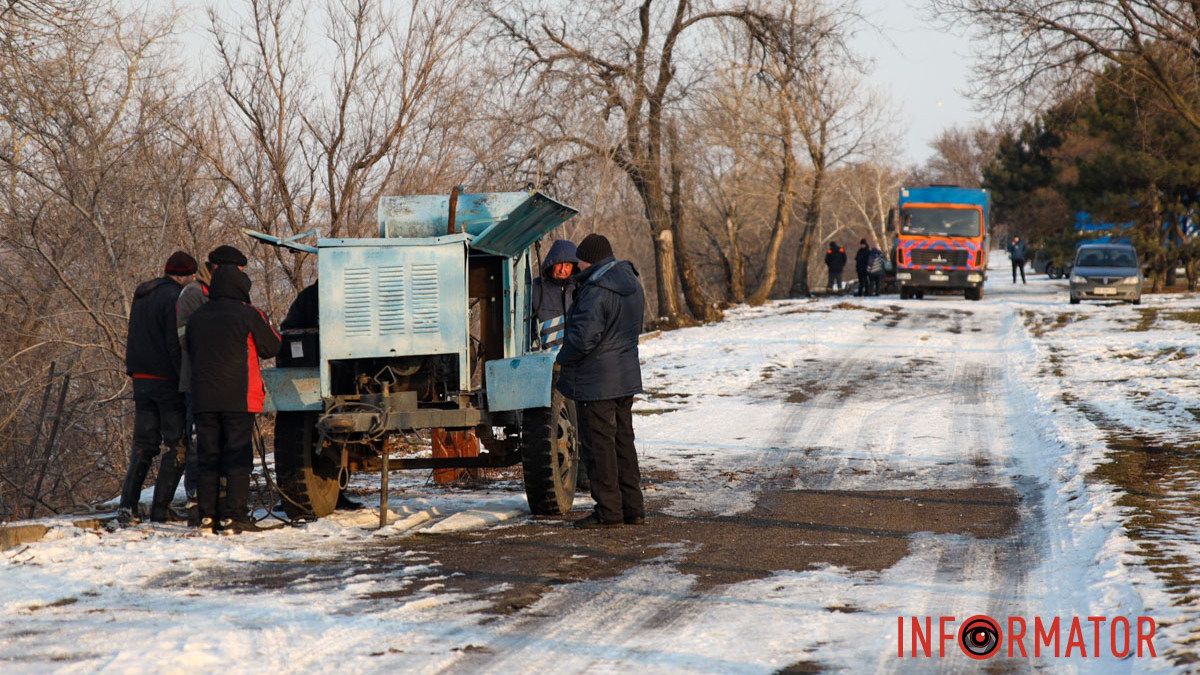 Через аварію на трубопроводі значна частина Дніпра залишилася без води