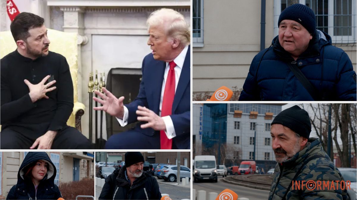 Трамп VS Зеленський: на чиїй стороні дніпряни