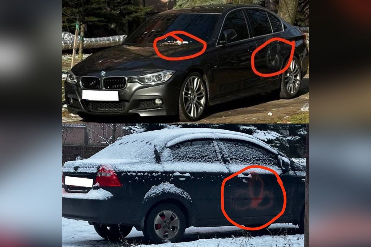 Владельцы обнаруживают свои машины разрисованными краской, облитыми мусором и даже фекалиями. Владельцы обнаруживают свои машины разрисованными краской, облитыми мусором и даже фекалиями.