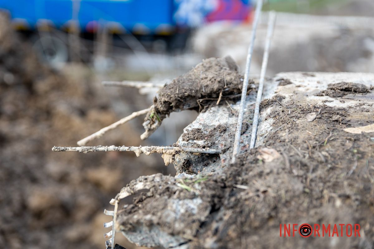 У Дніпрі на Донецькому шосе помітили комунальників