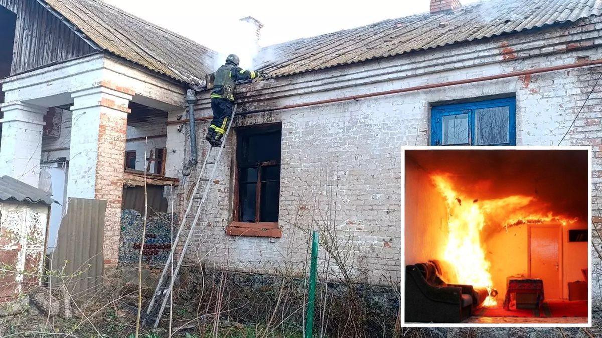 У Дніпропетровській області в палаючому будинку загинув чоловік