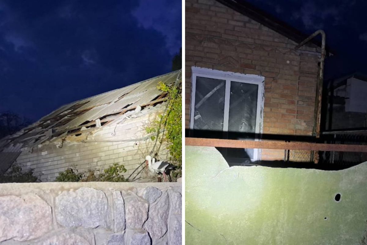 Наслідки обстрілу Нікополя