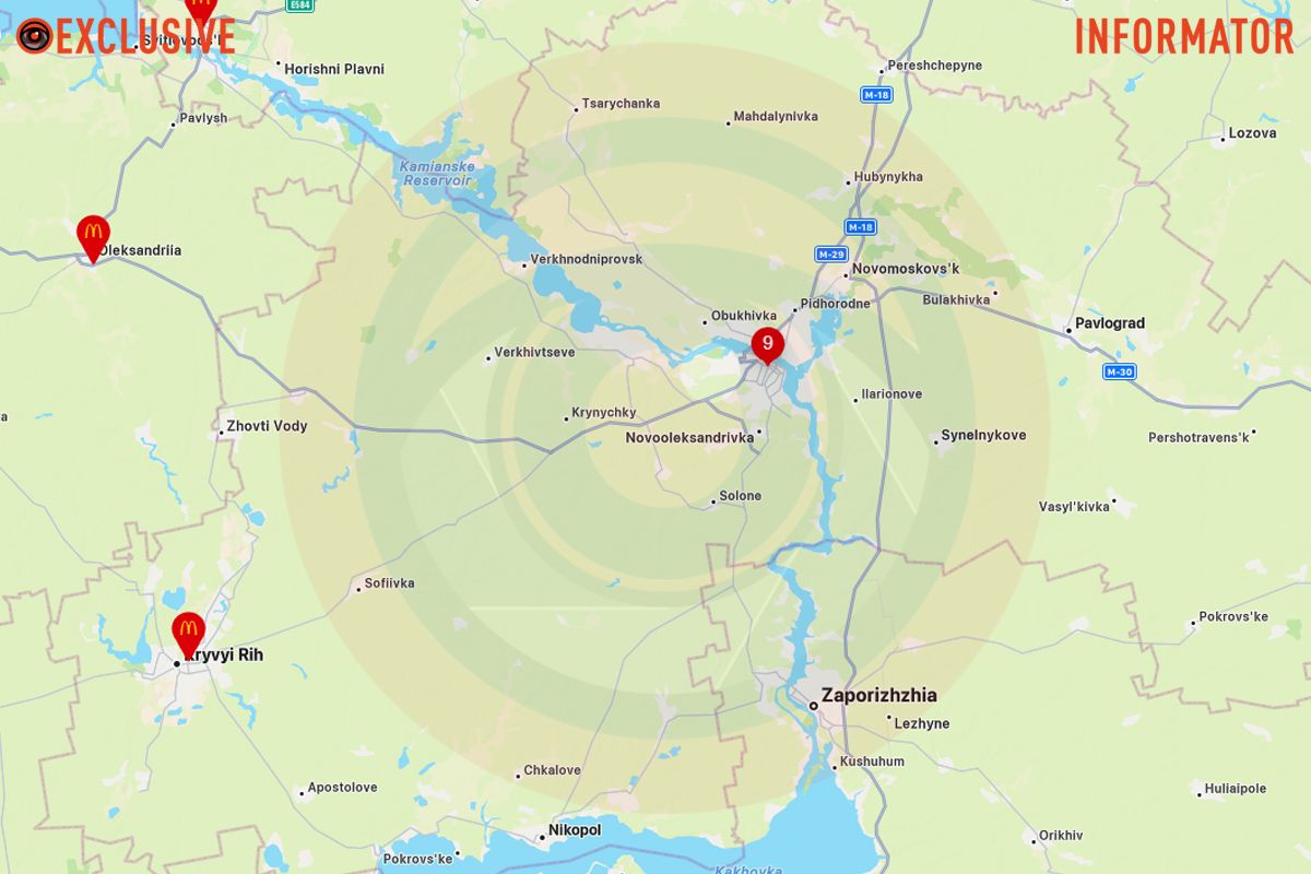 Мережа McDonald's у Дніпропетровській області