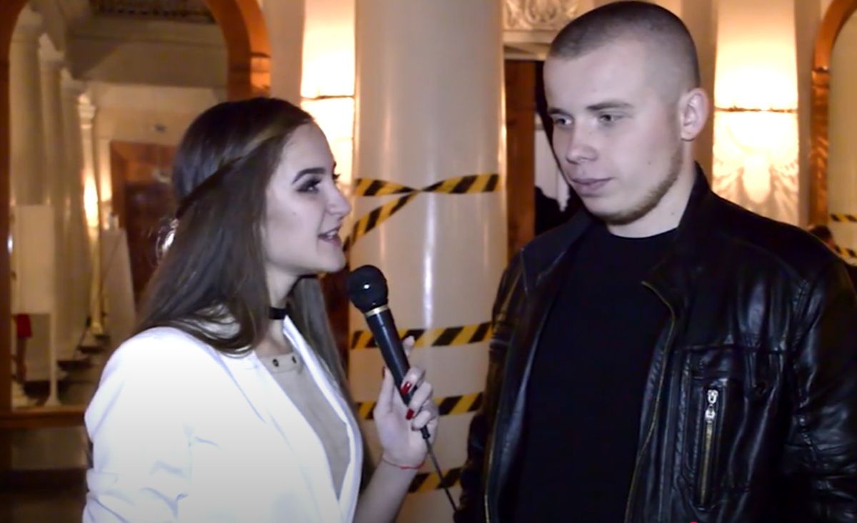 Александр во время "Кубка ректора – 2016"