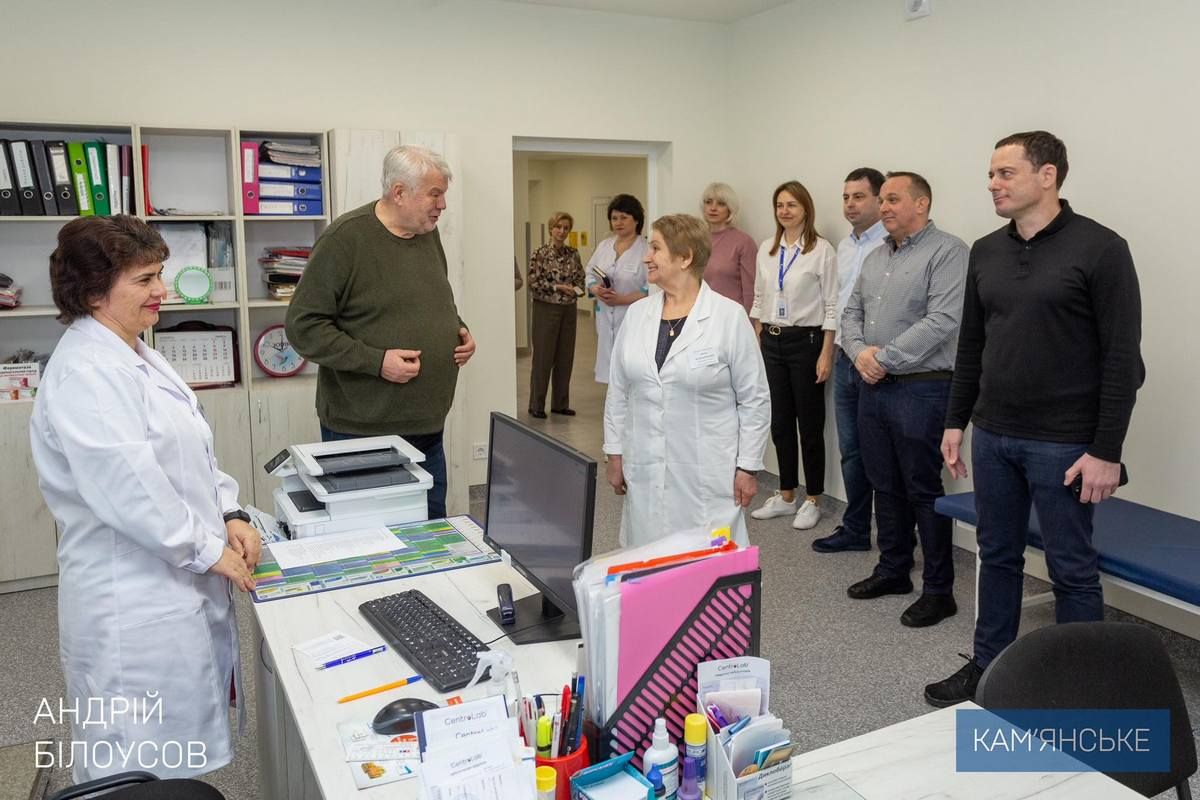 Амбулаторию №7 в Каменском открыли после капитального ремонта