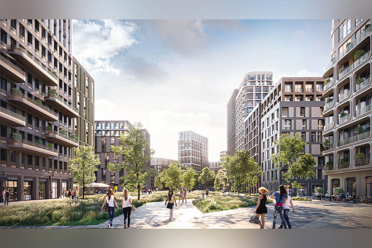 Як може виглядати сучасний ЖК на лівому березі Дніпра З містком, відкритим пляжем і зеленими бульварами: на Ломівському у Дніпрі планують звести новий ЖК 1