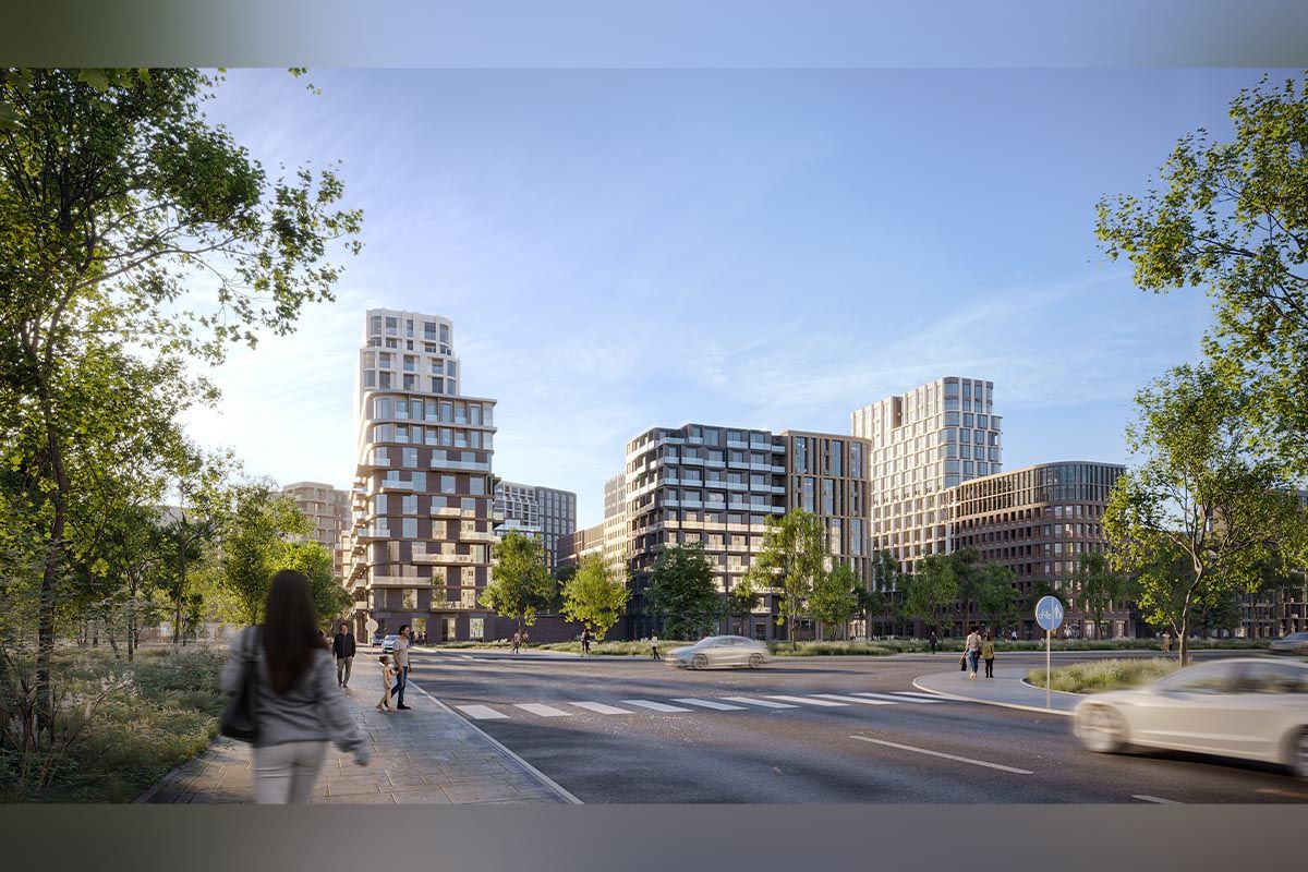 У межах короткої прогулянки знаходитиметься уся необхідна інфраструктура З містком, відкритим пляжем і зеленими бульварами: на Ломівському у Дніпрі планують звести новий ЖК 8