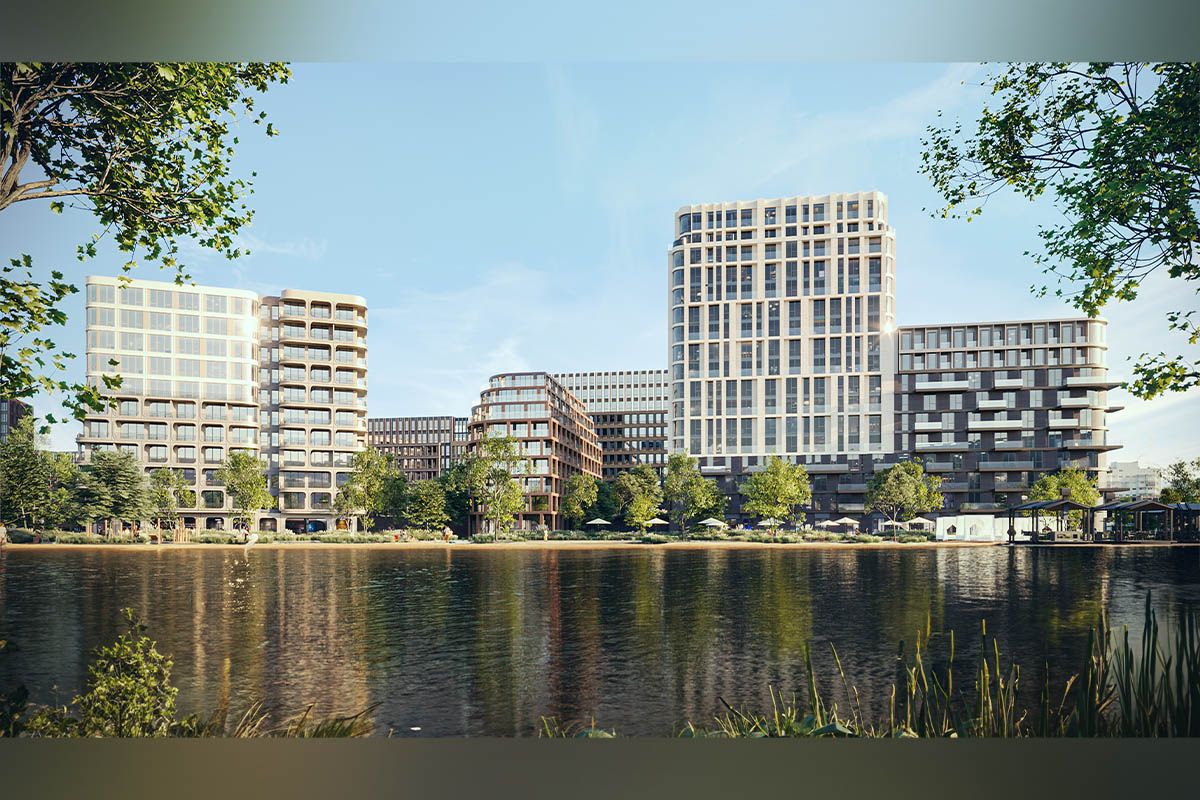 Через канал вестиме пішоходний місток З містком, відкритим пляжем і зеленими бульварами: на Ломівському у Дніпрі планують звести новий ЖК 11