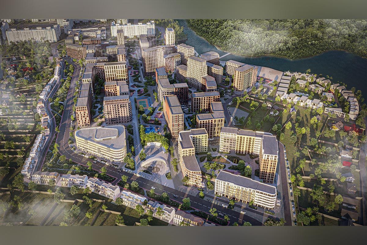 Мають висадити 20 тисяч кущів та близько 1800 нових дерев З містком, відкритим пляжем і зеленими бульварами: на Ломівському у Дніпрі планують звести новий ЖК 10