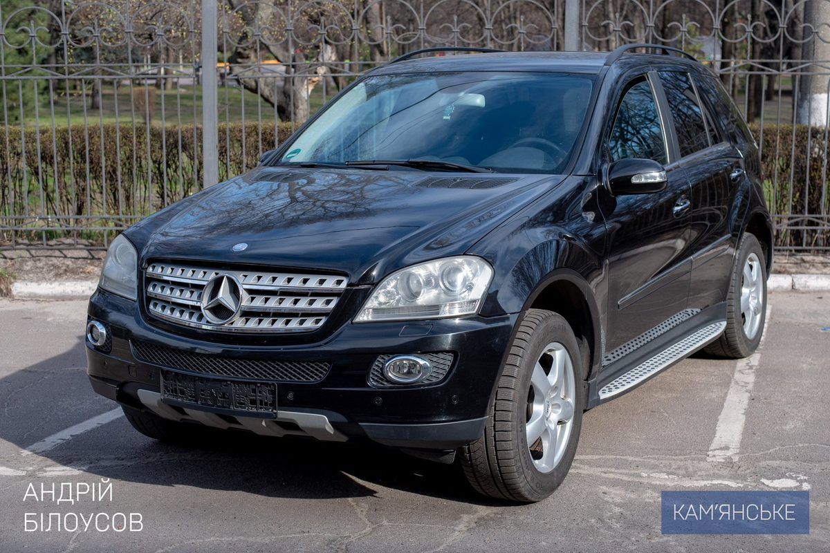 В Каменском передали Mercedes военным, защищающим небо Украины 1