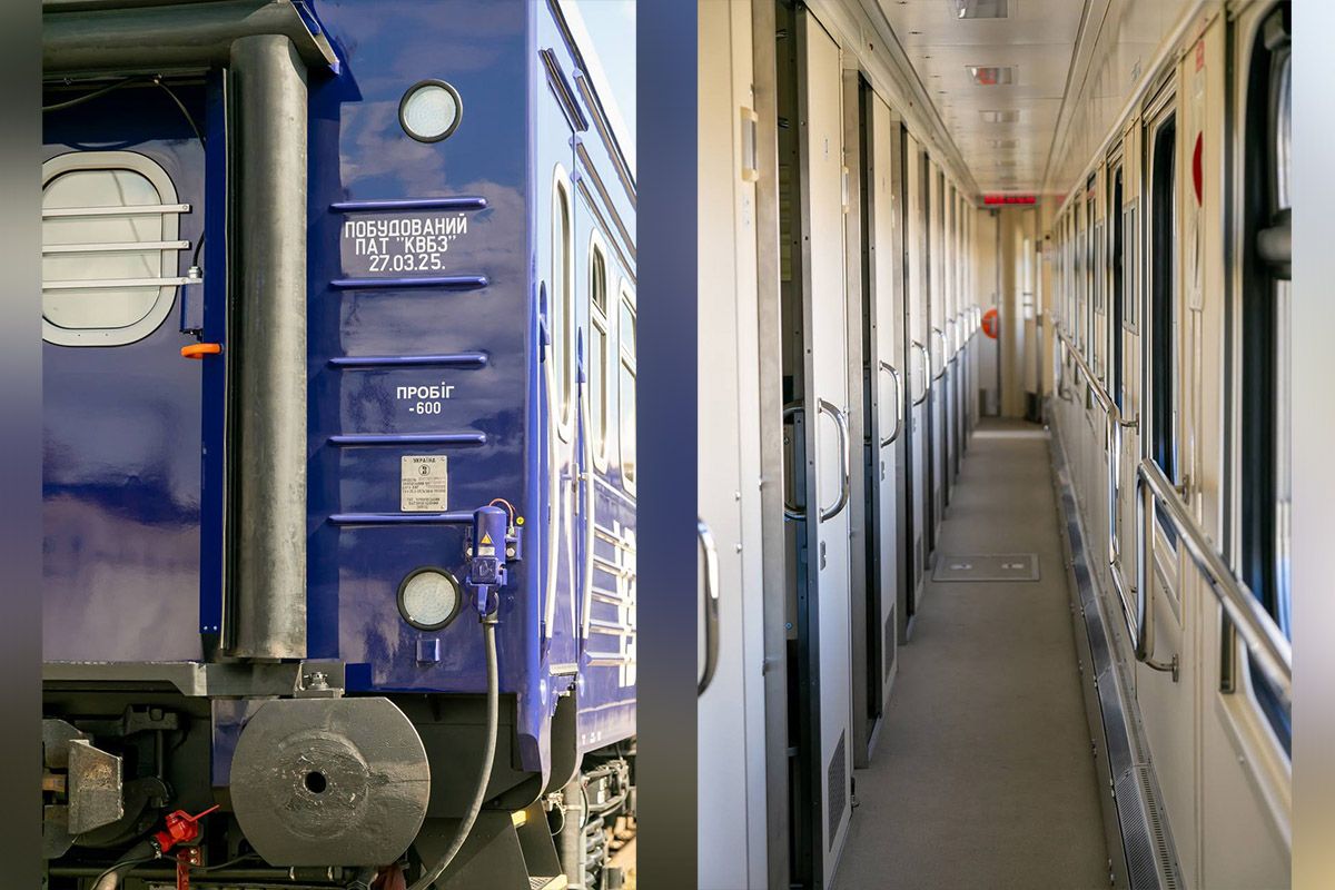 “Укрзалізниця” анонсувала, що 5 нових пасажирських вагонів СВ поповнять потяги “Укрзалізниця” анонсувала, що 5 нових пасажирських вагонів СВ поповнять потяги