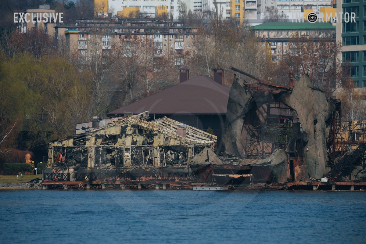 Корабель вигорів вщент: як виглядає готельно-ресторанний комплекс у Дніпрі після удару російських БпЛА 17