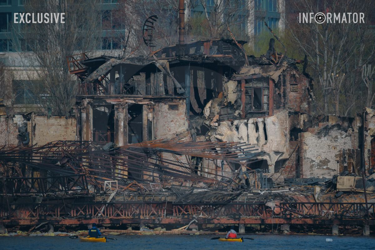 Корабель вигорів вщент: як виглядає готельно-ресторанний комплекс у Дніпрі після удару російських БпЛА 2