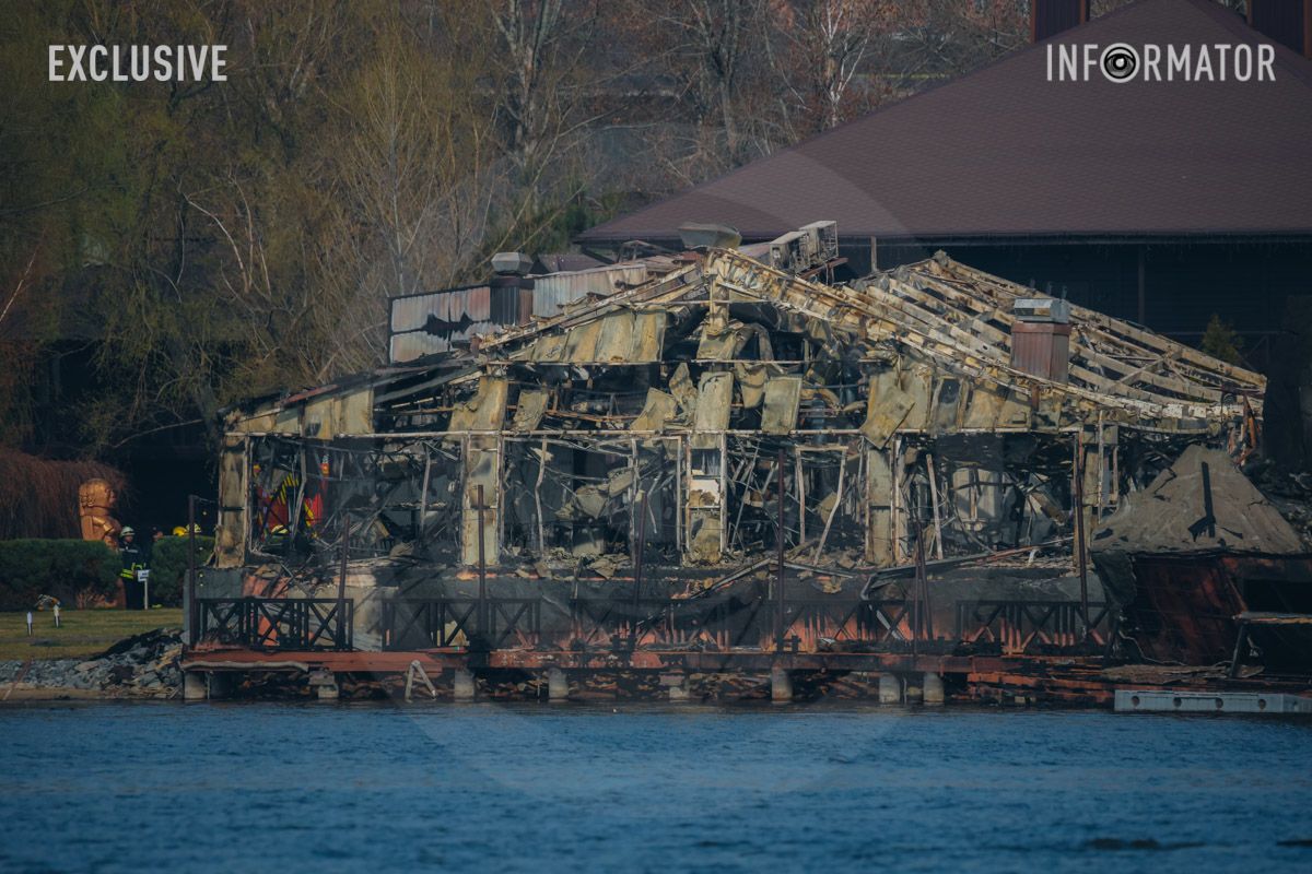 Корабель вигорів вщент: як виглядає готельно-ресторанний комплекс у Дніпрі після удару російських БпЛА 10