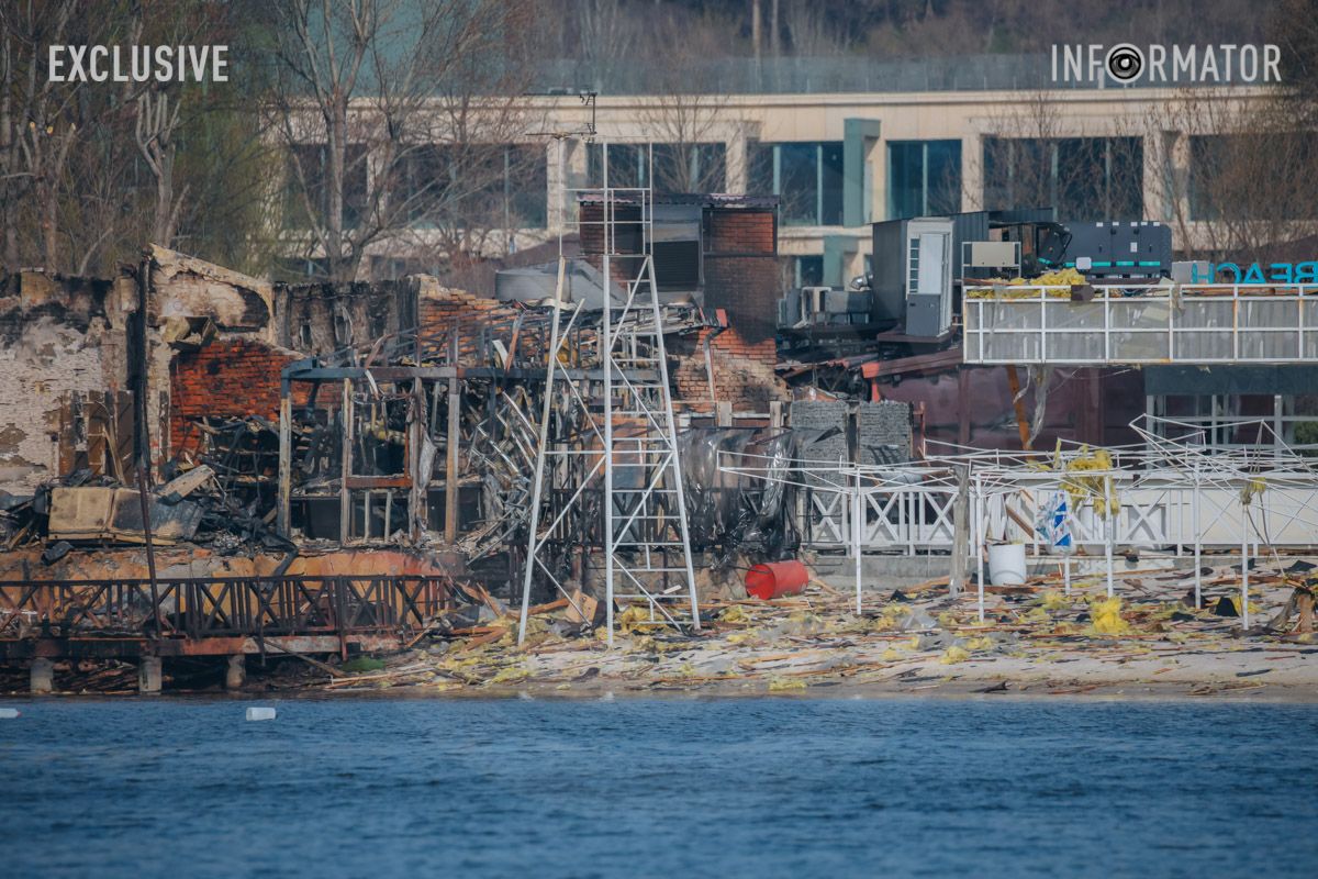 Корабель вигорів вщент: як виглядає готельно-ресторанний комплекс у Дніпрі після удару російських БпЛА 11