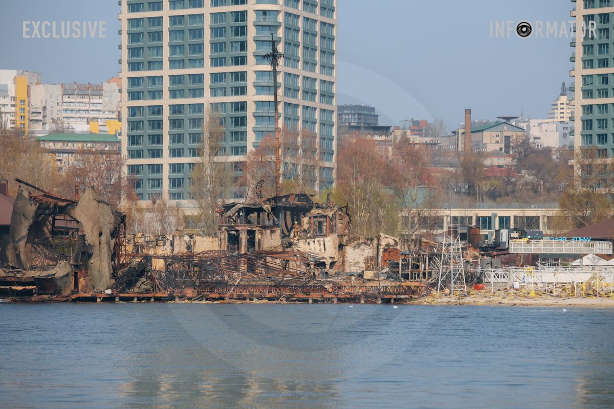 Корабель вигорів вщент: як виглядає готельно-ресторанний комплекс у Дніпрі після удару російських БпЛА 15