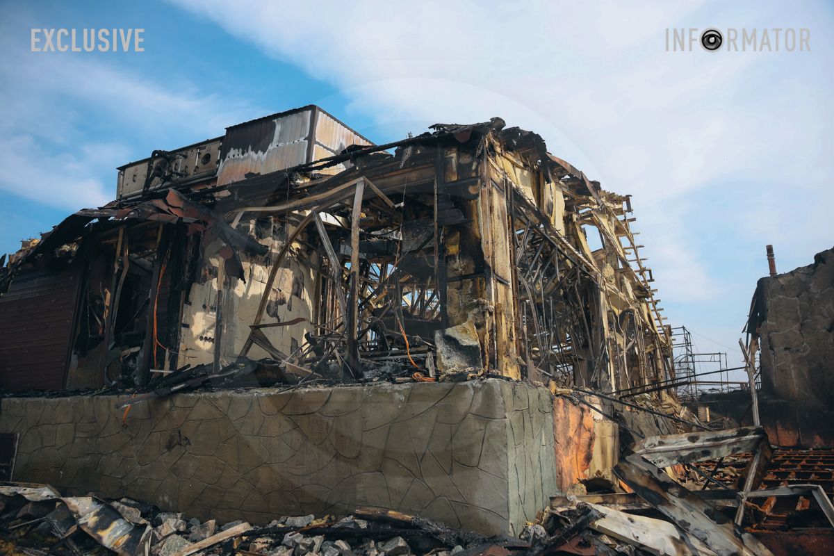 Приміщення понівечене