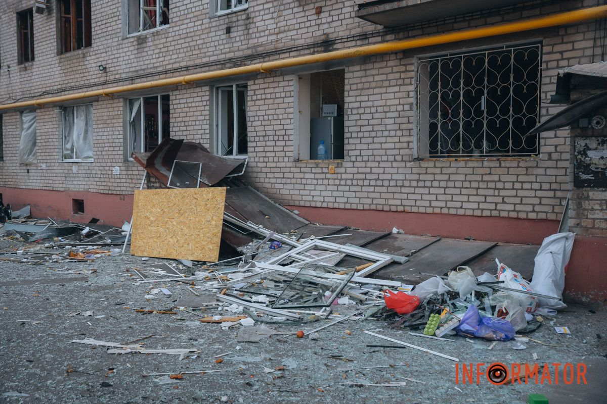 Наслідки ворожої атаки по Дніпру 28 березня