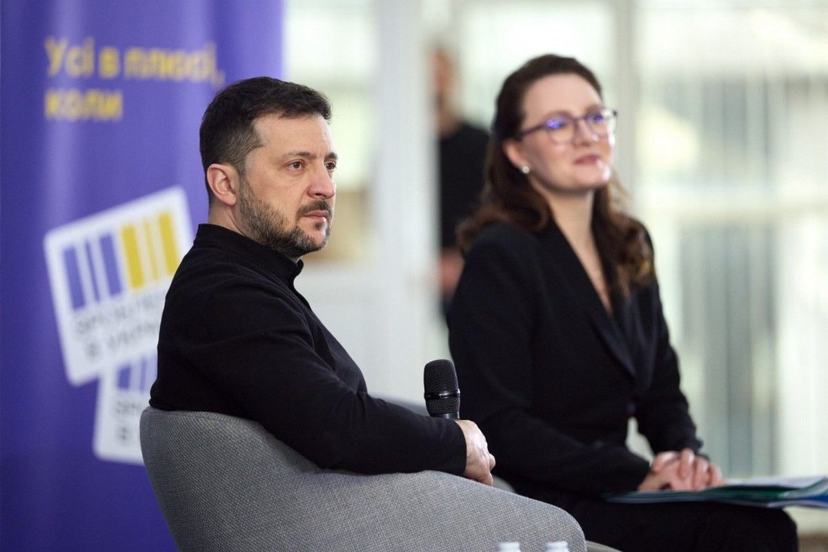 Владимир Зеленский на встрече с предпринимателями в Днепре Владимир Зеленский на встрече с предпринимателями в Днепре