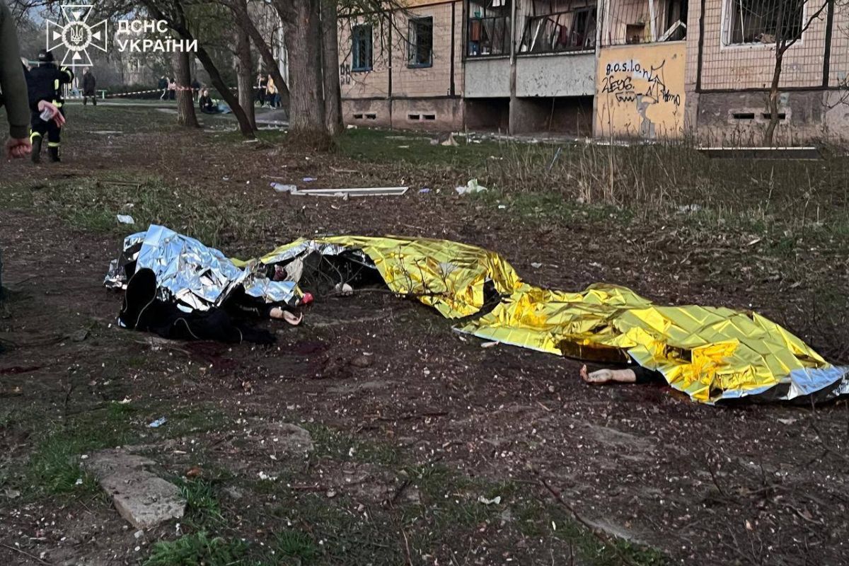 Щирі співчуття родинам загиблих від російської атаки Щирі співчуття родинам загиблих від російської атаки