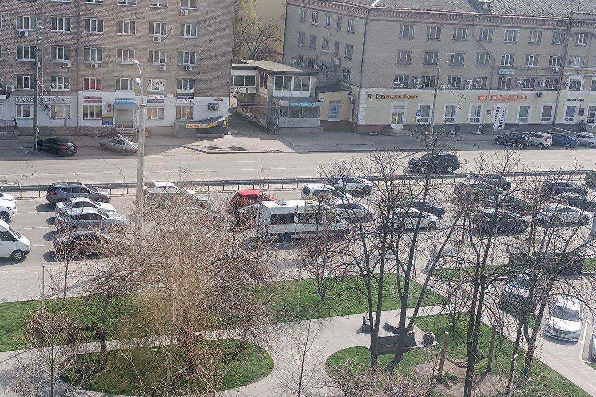 В результаті аварії утворився затор