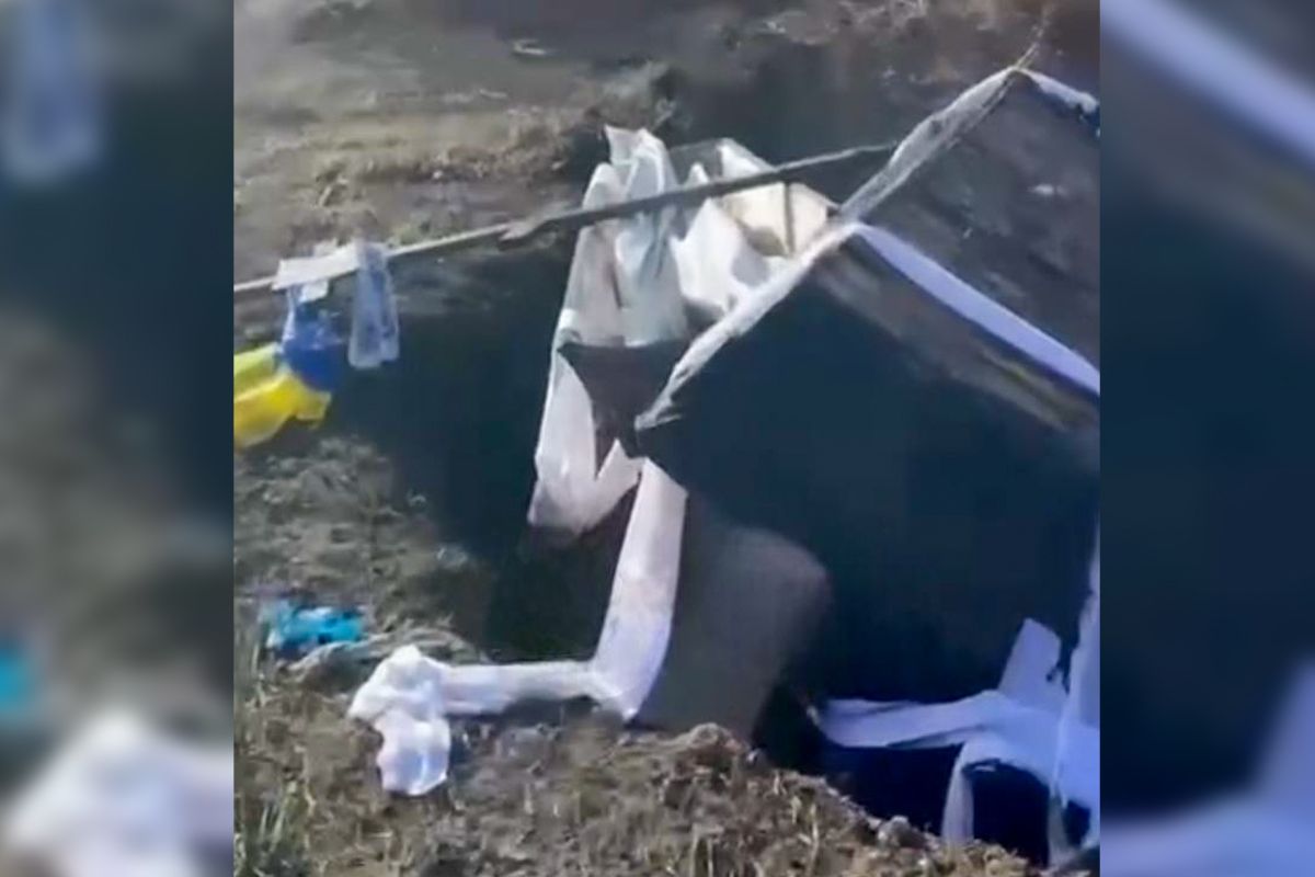 У Дніпрі біля Краснопільського кладовища виявили порожні труни