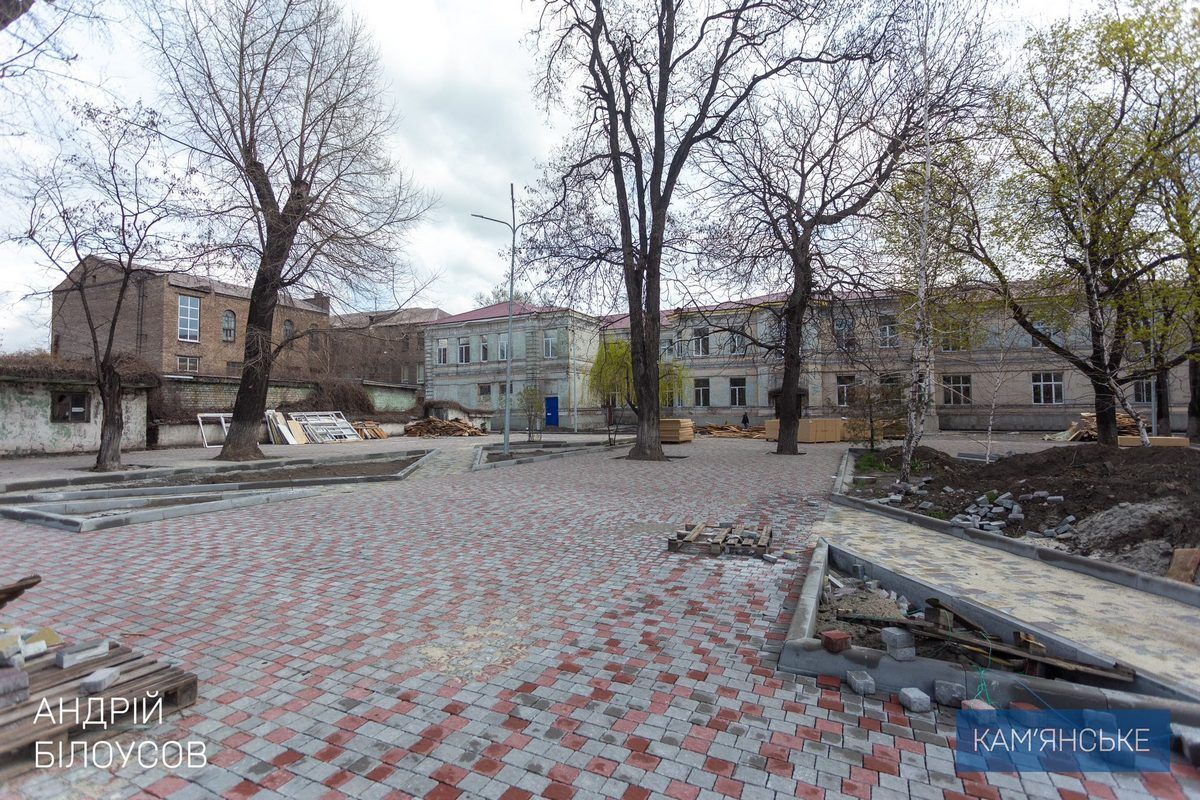 «Роботи ведуться згідно з графіком»: у Кам’янському оновлюють ліцеї 8