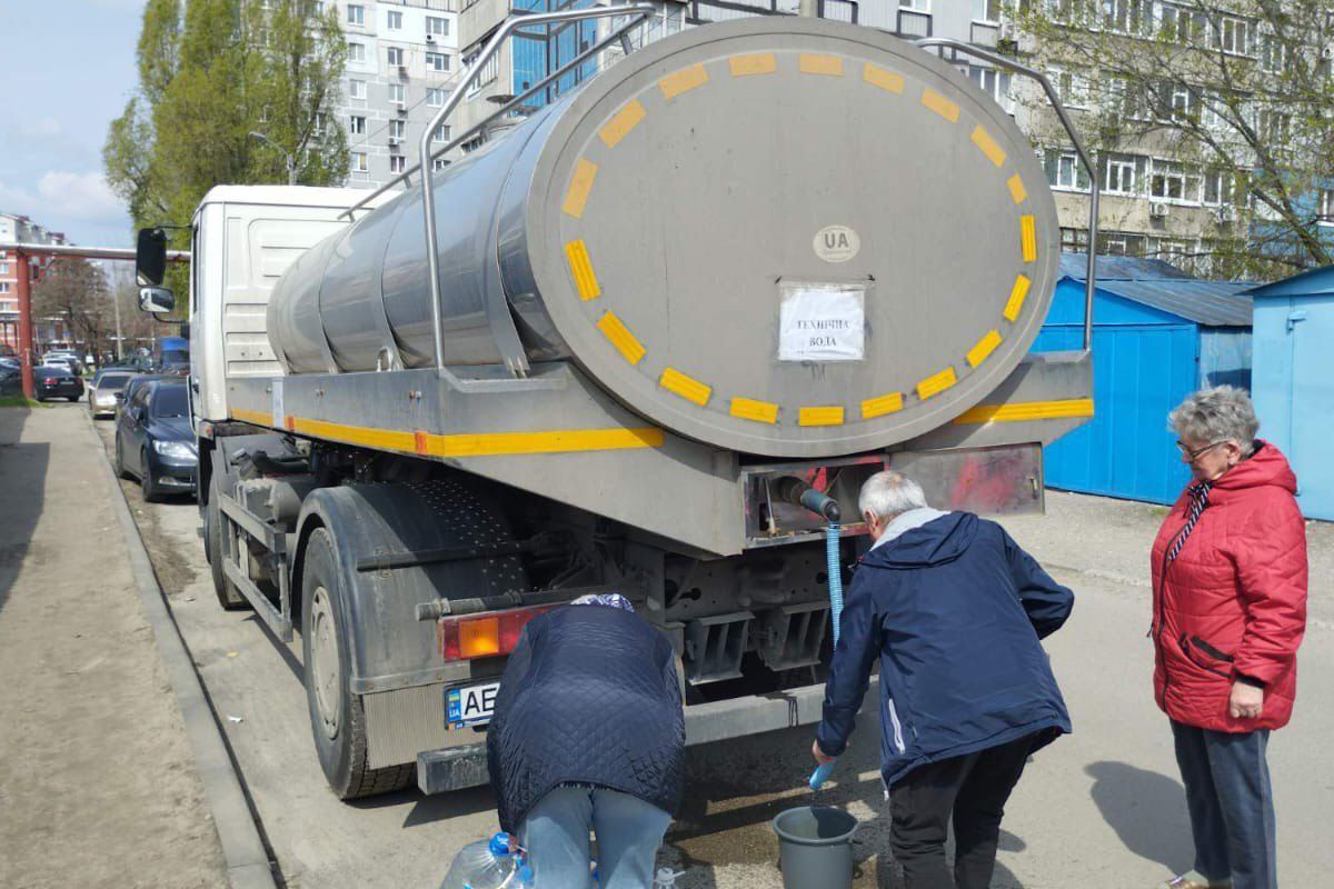 Був організований підвіз технічної води Був організований підвіз технічної води