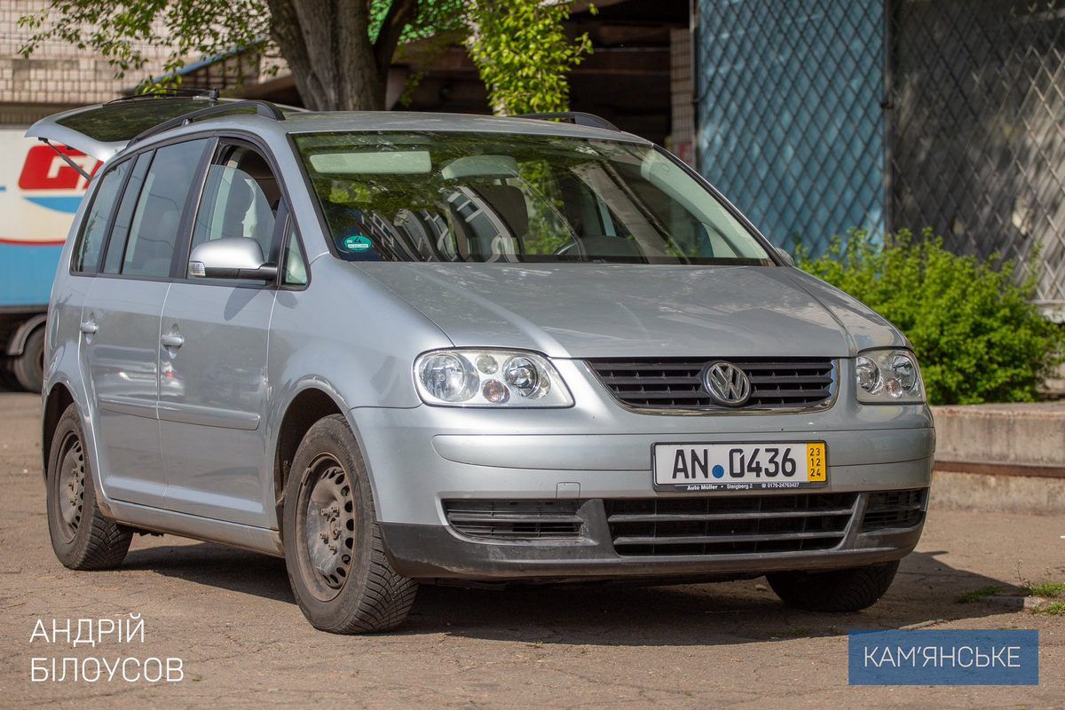 Передали оборонцям дизельний мінівен У Кам’янському передали авто командиру відділення безпілотних систем 4