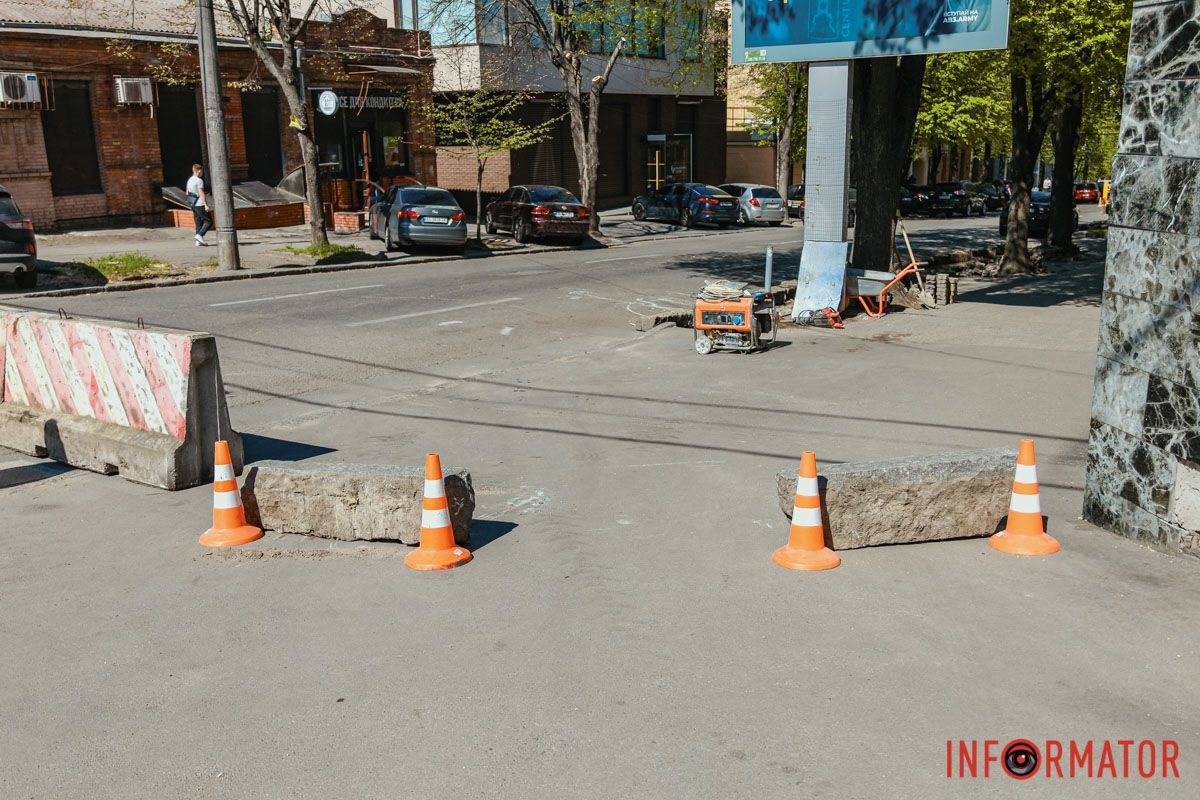 Ремонтні роботи ведуться на ділянці від вулиці Святослава Хороброго до Старокозацької