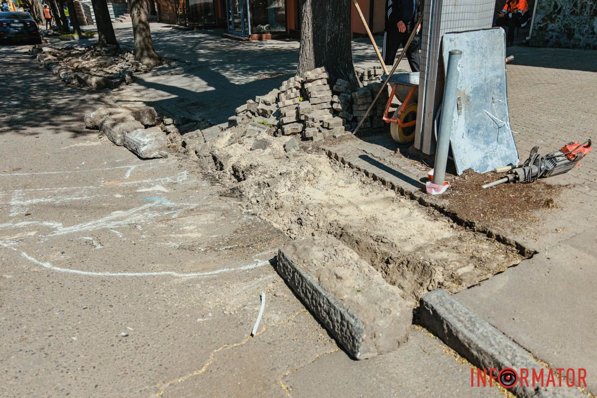 Замінять дорожне полотно 