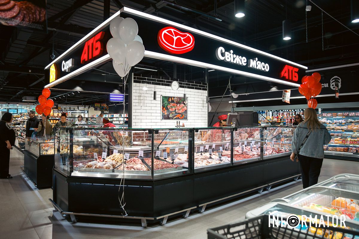 В субботу, 19 апреля, в канун Пасхи, сеть «АТБ» открыла первые отделы «Свежее мясо» в Днепре