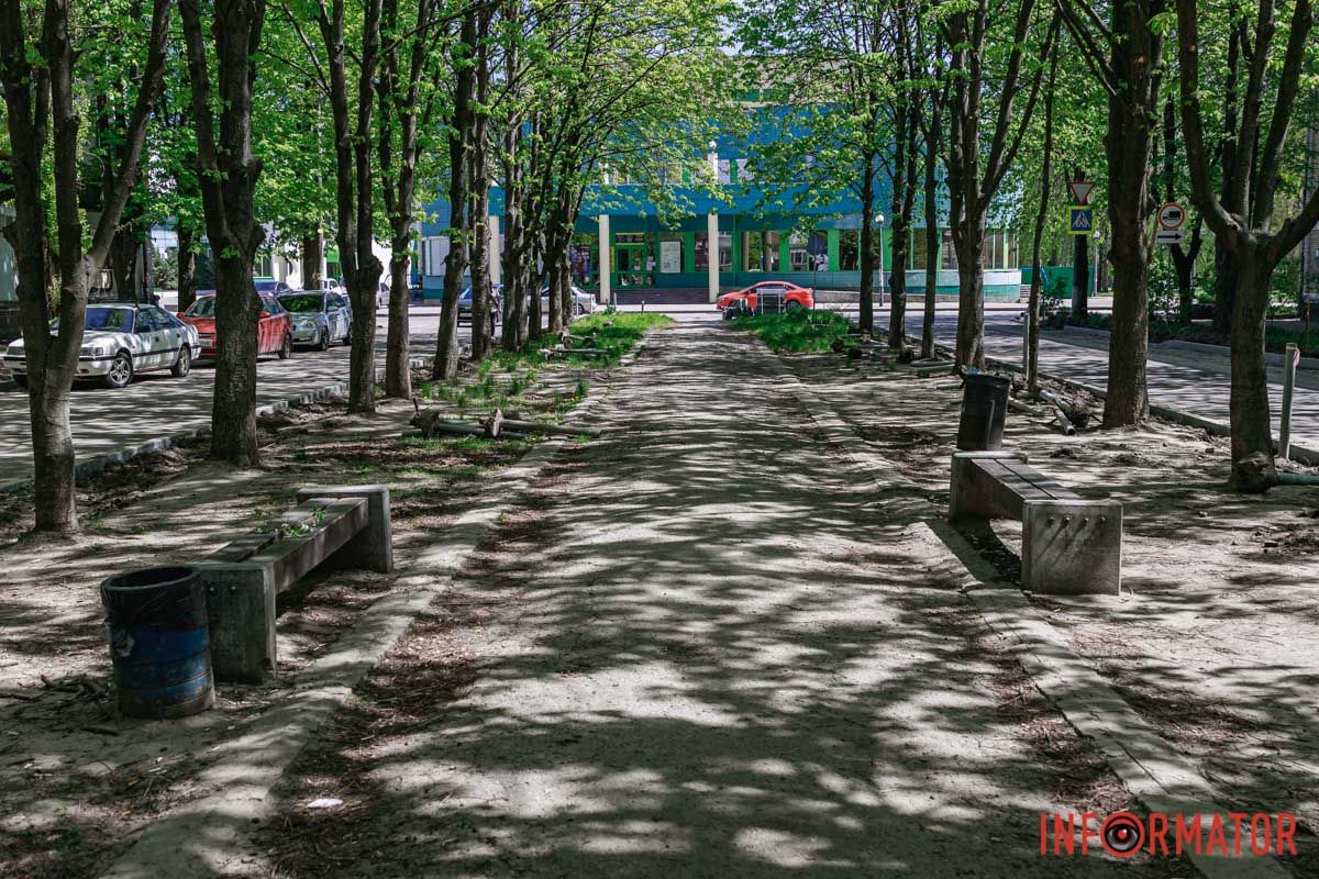 Пешеходная аллея также станет другой