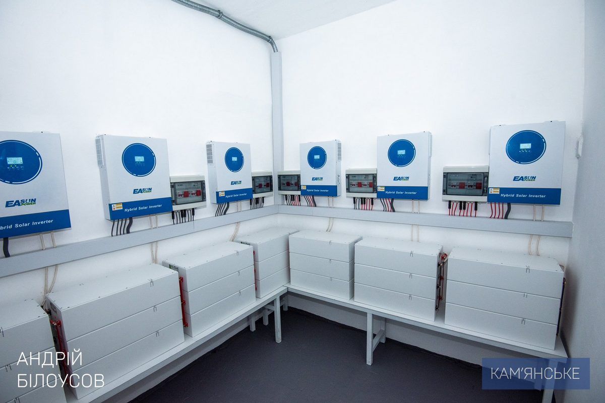 У дитсадках у Кам’янському встановлюють автономні сонячні електростанції 6