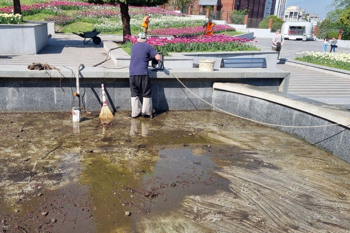 Більшість фонтанів Дніпра має запрацювати вже 1 травня Більшість фонтанів Дніпра має запрацювати вже 1 травня