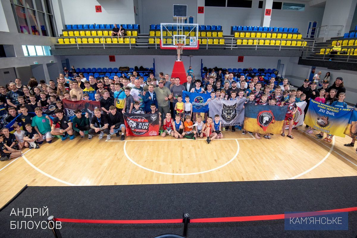 Каменское принимает первый Чемпионат Украины по тайскому боксу.