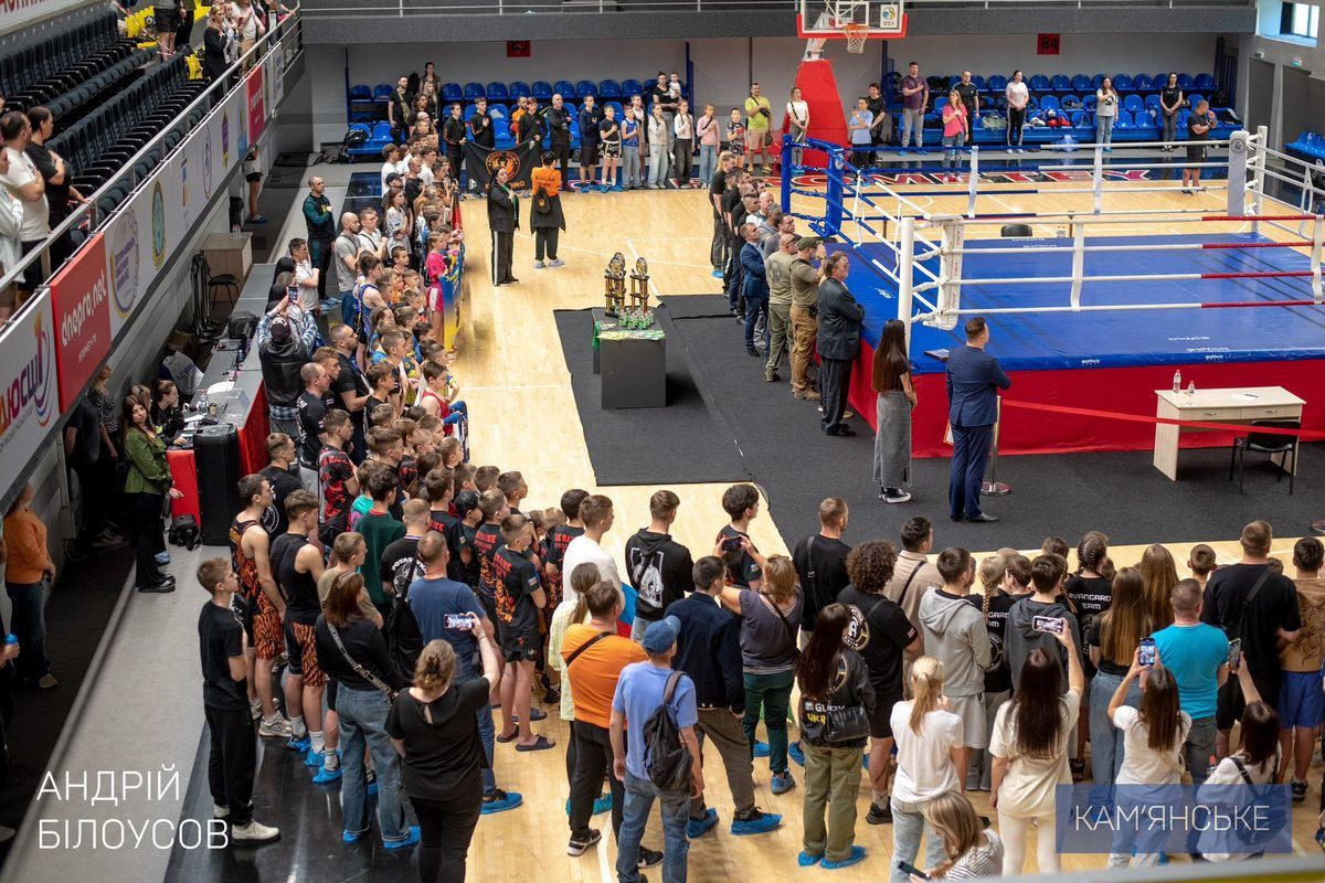 Каменское принимает первый Чемпионат Украины по тайскому боксу 3