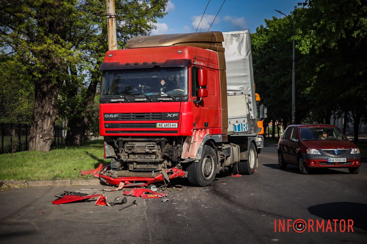 Грузовик уже не сможет поехать самостоятельно