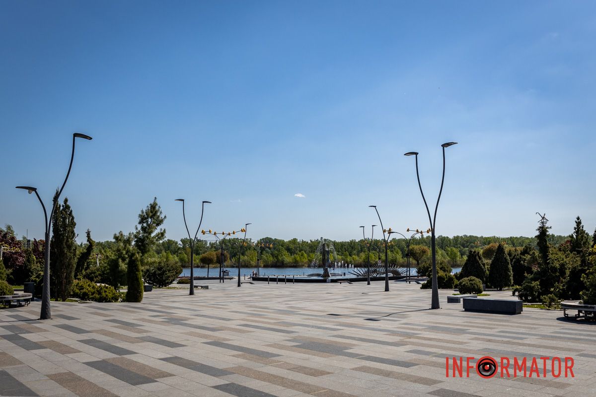 В Днепре 1 мая стартовал сезон фонтанов