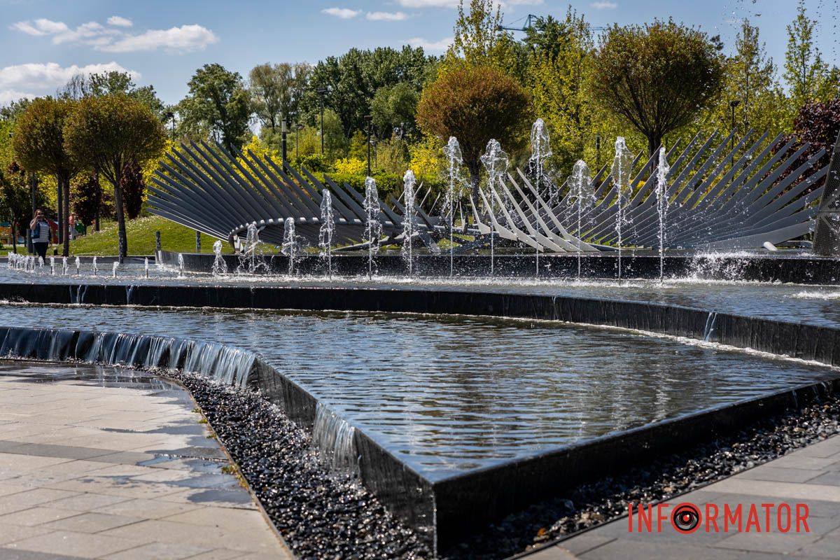 Центральные фонтаны ожили