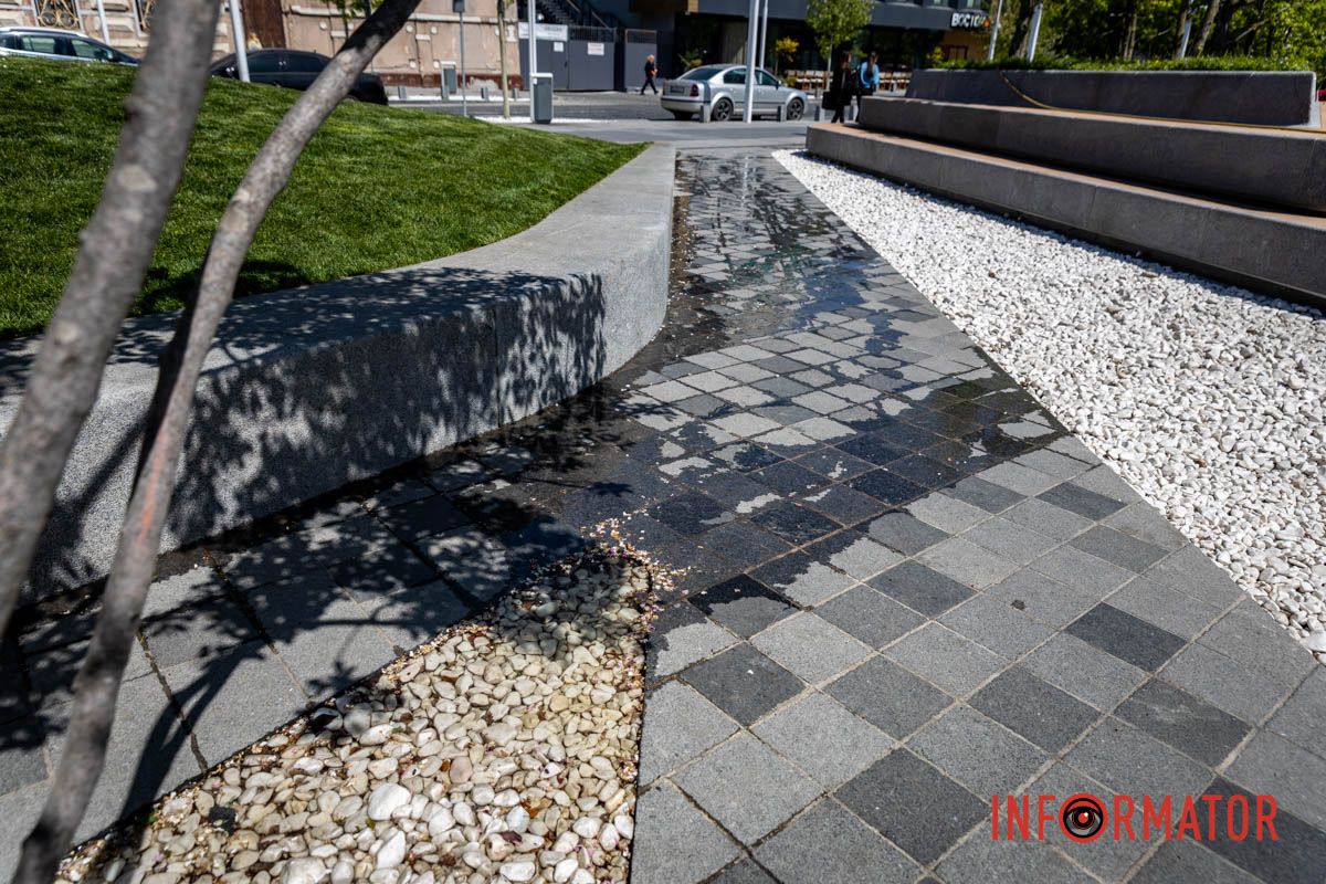 Запуск фонтанов