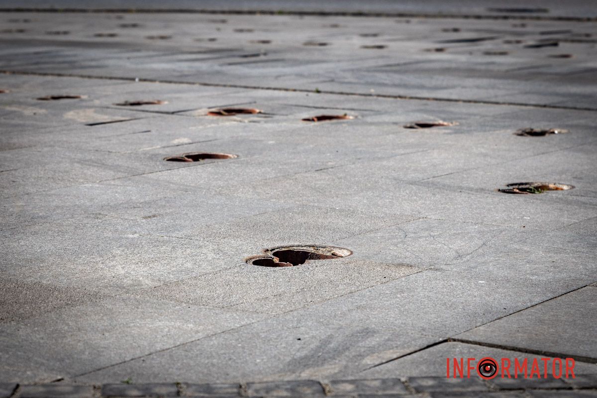 Этот фонтан еще не запустили