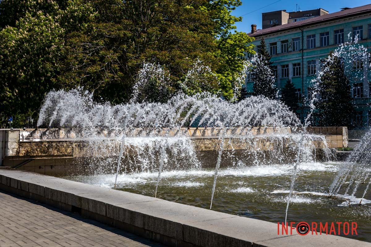 Фонтан будет работать ежедневно с 07:00 до 21:00
