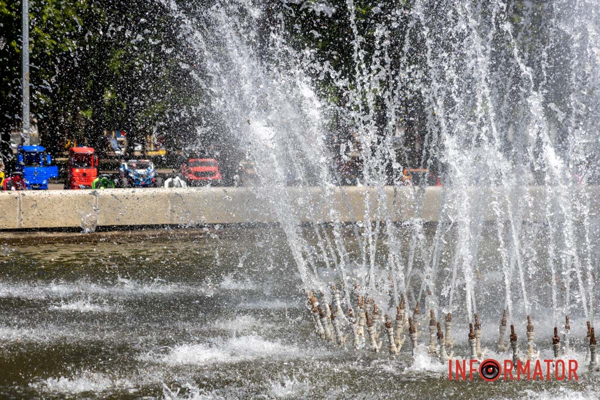 Тихое журчание в центре Днепра