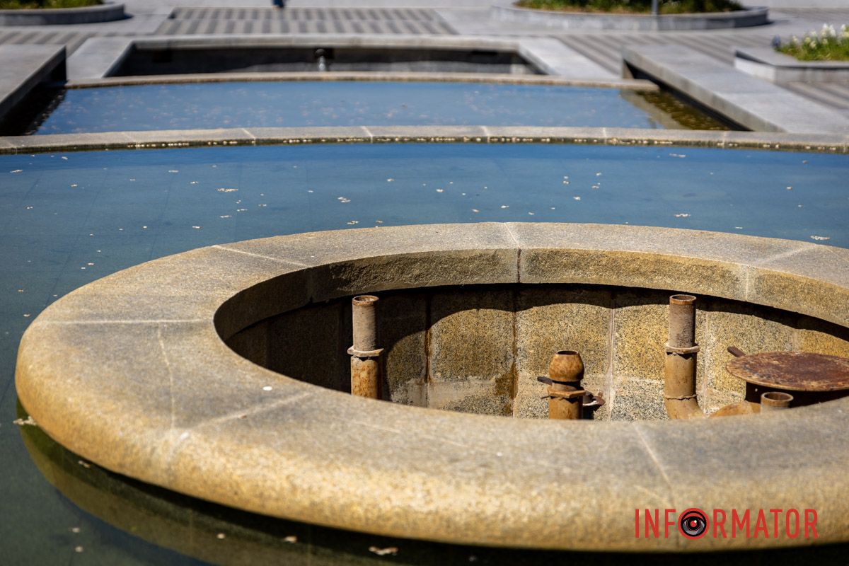 Запустили не все: какие фонтаны заработали в Днепре 1 мая 103