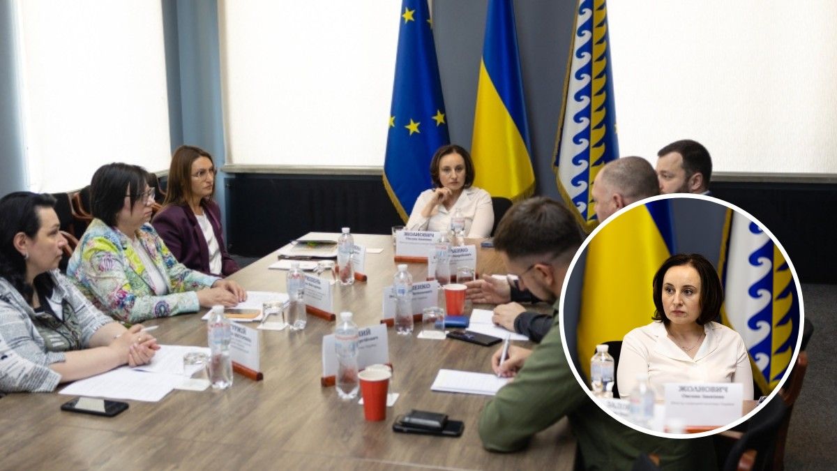 Днепропетровскую область посетила министерша социальной политики Украины Оксана Жолнович